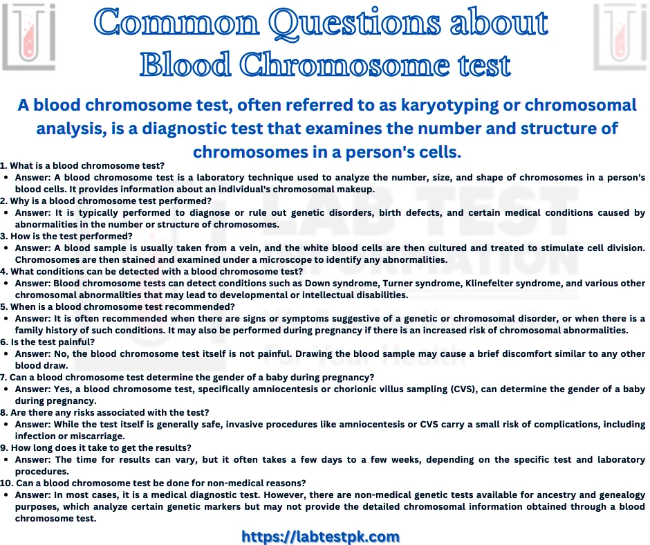 Blood Chromosome